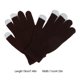 thumbnail image 3 of Qarigey 1 par de guantes de invierno para mujer, cubierta de mano, accesorio de ropa elegante, cubiertas para los dedos, guante Simple con Color sólido guantes y mitones Marrón Qarigey AP009536-09, 3 of 6
