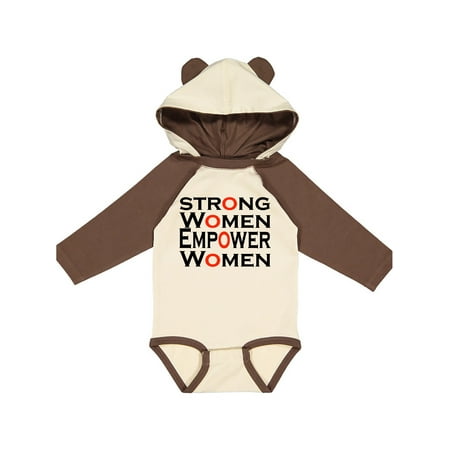 

Inktastic Strong Women Empower Women Gift Baby Boy or Baby Girl Long Sleeve Bodysuit