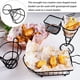 thumbnail image 4 of 1 unid papas fritas soporte de hierro cono cesta bocadillo cesta titular francés fry cesta, 4 of 6