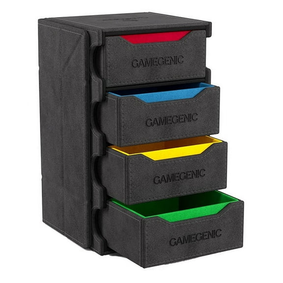 Gamegenic Token's Lair (Black) - Color Coded Token Storage