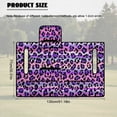 thumbnail image 7 of SEANATIVE Golf Cart Seat Covers for 2-Person Seats, Suitable for EZGO, Yamaha, Club Car and More, Scratch-resistant Golf Cart Accessory for Dogs Cats, Leopard Print Violet, 7 of 7