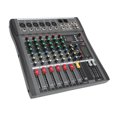 thumbnail image 1 of Sounds Mixer, Audio Mixer Clear Reverberation Delay Noiseless Versatile AC100~240V  For DJ Studio, 1 of 8
