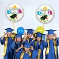 thumbnail image 4 of PMU Graduation "Congrats Grad" White 18in Mylar Balloon Pkg/5, 4 of 8