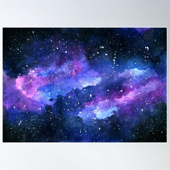 Galaxy Poster, 8x12 UNFRAMED