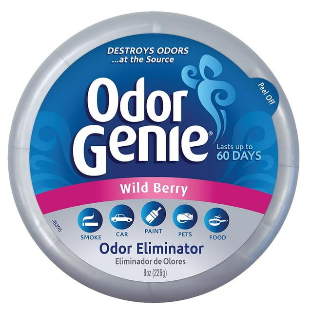 Eliminador de olores de bayas silvestres Odor Genie, 226 g, para uso en interiores