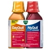 Vicks DayQuil and NyQuil Cough Relief Liquid Convenience Pack 2 x 12 Fl Oz