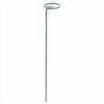 Plant Stake Support - 1 Pack, Garden Single Stem Support Stake Plant Cage Support Rings, Single Stem Plant Support Stakes, Plant Twist Ties, for Flowers Tomatoes Peony Lily Rose (9.8 inch)