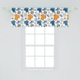 thumbnail image 2 of Ambesonne Soccer Window Valance, Sports Clothes Shoes, 54" X 18", Multicolor, 2 of 3