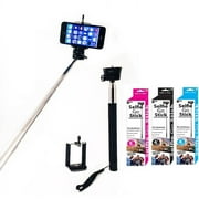 iphone, Samsung Galaxy and Android Carco selfie go sticks 42" selfie stick for cameras & smart phones, assorted colors