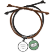 thumbnail image 1 of Dreams Come True inspirational quote Pulsera Cuerda Mano Cadena Cuero Dinero Pulsera Unbranded M, 1 of 2