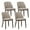 Camel, variant on AFO Modern Dining Chairs Set of 2, Fabric Side Dining Room Chairs with Wood Legs for Kitchen Dining Room Restaurant , Light Grey