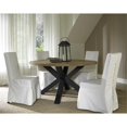 thumbnail image 2 of Padma's Plantation Giulia Wood 60" Dining Table in Natural & Iron, 2 of 2