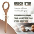 thumbnail image 4 of 12inch Wooden Danish Dough Whisk Sourdough Whisk Dough Mixer Bread Whisking Tool for Mixing Sourdoug, 4 of 5