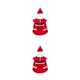 thumbnail image 1 of Greeniant Frío invierno Navidad mascotas ropa espesada caliente mantener cómodo traje de moda lindo accesorio de dibujos animados para el hogar SG 2piezas, 1 of 6
