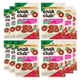 thumbnail image 1 of Tajin Gummy Candy Fruit Rings, Gummies with Chili and Lime Seasoning, Mild Spice, Gluten-Free and Vegan Snacks, Assorted Variety, Mango, Pineapple, Peach, Watermelon, Snack Size 12 Pack, 1 of 5