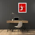 thumbnail image 3 of Moore, Regina 26x32 White Modern Wood Framed Museum Art Print Titled - Its All About the Game XIII, 3 of 4