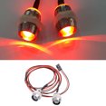 thumbnail image 1 of 2LEDs 3-9V Luz RC Coche Luz RC Camión Luces RC Luces LED Modelo de coche Repuestos Accesorios (Rojo, 10 mm) perfke Luz LED para coche RC, 1 of 8