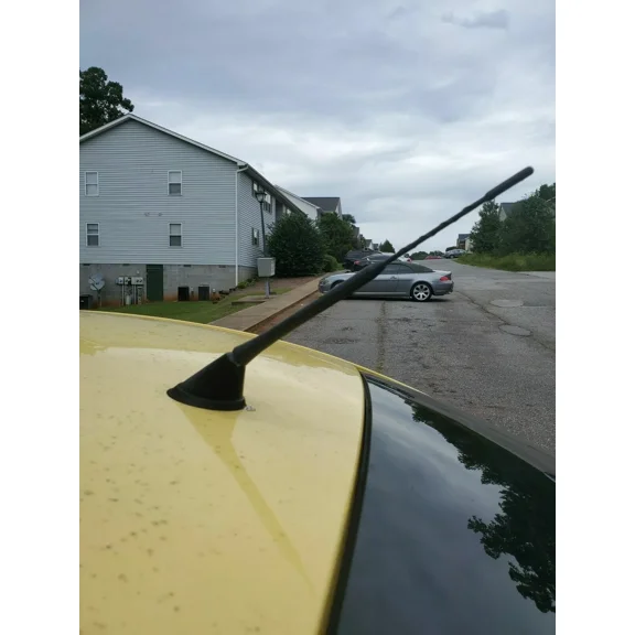 9" inch Antenna Mast Black Power Rod Radio AM/FM for VOLKSWAGEN BEETLE 1998-2010 New