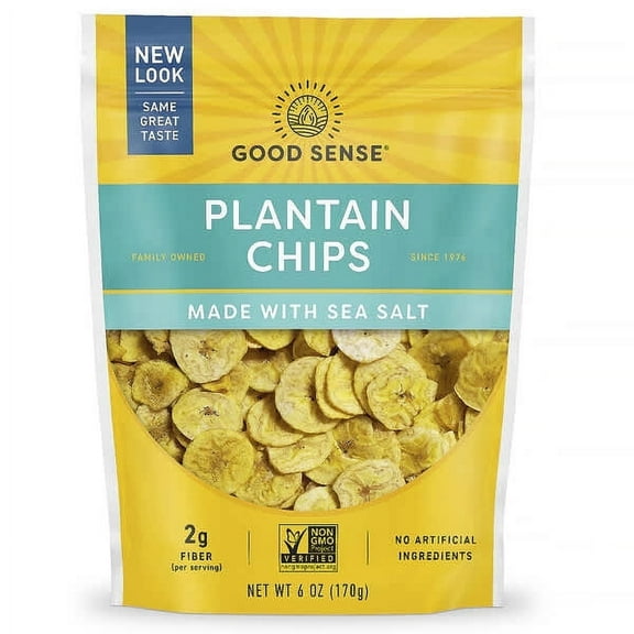 Good Sense, Plantain Chips, 6 oz Pack of 2