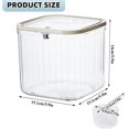 thumbnail image 2 of 100 OZ Laundry Pod Container Laundry Powder Container Laundry Pod Holder For Laundry Beads Dishwasher Pod Laundry Dispenser Laundry Room Organization Storage with Sealed and Pop-Up Lids (White), 2 of 6
