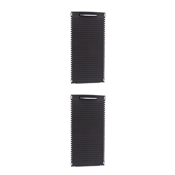 Riwesomey Reemplazo del portavasos de agua de la consola central de la tapa del rodillo del Panel para W204 W212 2046807607 Type4 NO4
