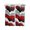 Red, variant on Bedroom Curtains 63 Inches length, Red Black Ombre Window Treatment Curtain Drapes, Modern Geometric Moire Abstract Art Rod Pocket Curtain Panels for Living Room Kitchen, 42"x63", 2 Panels