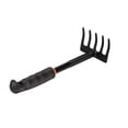 thumbnail image 2 of Juego de paletas de jardinería | Kit de 4 herramientas para plantar, cavar, desherbar y trasplantar | Pala y cultivador de hierro para jardín, parterres y huertos, 2 of 6
