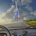 thumbnail image 3 of Colgante para espejo retrovisor de coche con personaje de película de terror, decoración de Halloween, colgante plano para espejo retrovisor de coche, suministros para fiestas y festivales., 3 of 5