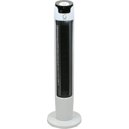 Genesis Powerful 43 Inch Oscillating Tower Fan With Max Air Quiet Technology And