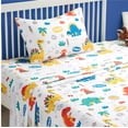 thumbnail image 2 of Juego completo de sábanas para niños Joiedomi Dinosaur Soft Microfiber, 2 of 7