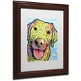 thumbnail image 2 of Trademark Fine Art "Sunny" Canvas Art by Dean Russo, White Matte, Wood Frame, 2 of 4