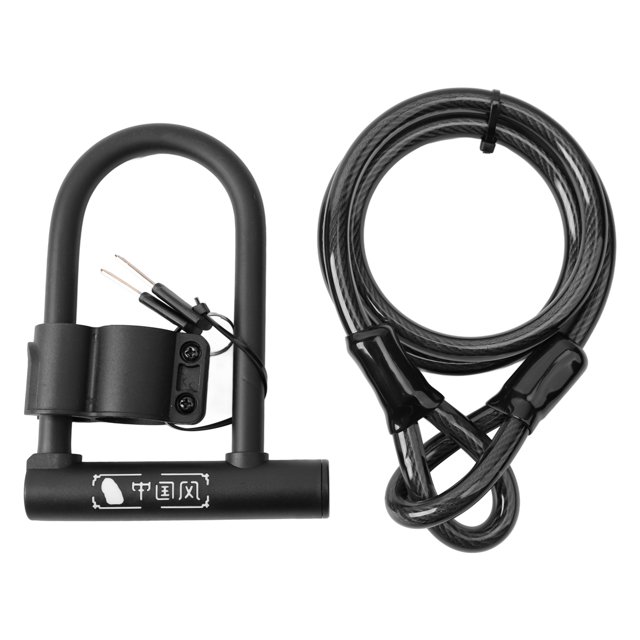 Candado en forma de U para bicicleta, resistente al agua, a prueba de óxido, de alta seguridad, antirrobo, para bicicleta de montaña