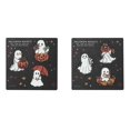 thumbnail image 1 of Halloween Refrigerator Witch Pumpkin Skeleton Stickers Decorative Fridge Set For Home Kitchen Party 6PCS, 1 of 5