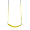 Gorilla Playsets Deluxe Swing Belt - Yellow with Yellow Chains