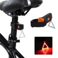 thumbnail image 3 of Luz trasera LED con carga USB, lámpara trasera impermeable roja para bicicleta MTB, bicicleta de montaña Trigon, 3 of 5