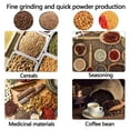 thumbnail image 4 of IUYT6 Coffee Grinder Electric, Grains Grinder Electric, Spice Grinder Electric,Herb Grinder, Grinder For Coffee Beans Spices With 2 Stainless Steel Blade Daily Deals, 4 of 6