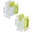 thumbnail image 2 of Porte-boisson anti-éclaboussures réglable avec poignée pour enfant (vert), 2 of 4
