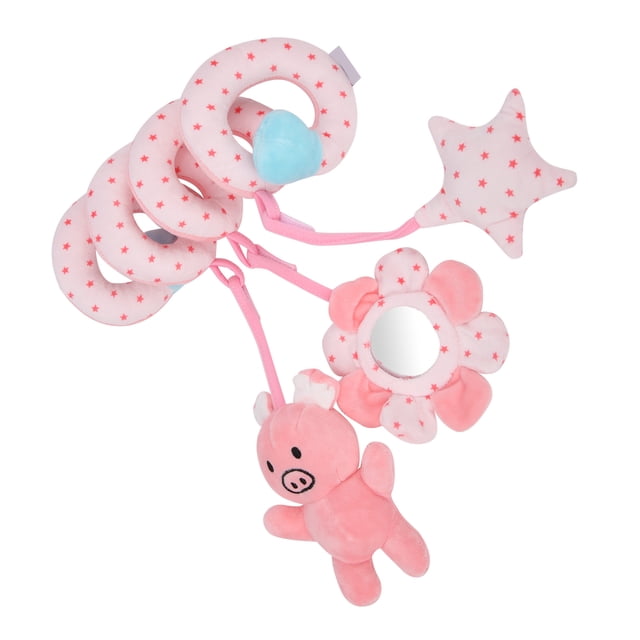Juguetes de peluche para cuna de bebé, juguete colgante para cochecito de bebé, sonajero de peluche en espiral para bebé, el mejor de su clase