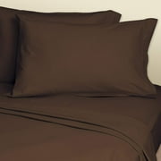 InnoMax Luxury Flannel Sheet Set Super Single Solid (Chocolate)