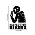 thumbnail image 5 of Respect for Cyclists Reflective Sticker Decal Car Stickers Fashion Car Decoration Sticker, 5 of 5