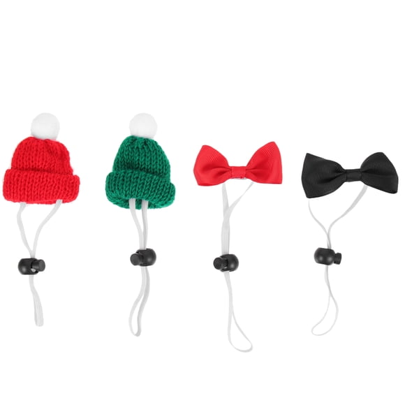 Shisuyan Bow Ties Pet Decorative 1 Set 2.4x2x0.8in