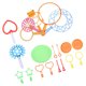 thumbnail image 2 of 20 piezas de divertidos juguetes para hacer burbujas gigantes, elegantes juguetes para hacer burbujas para niños al aire libre (color aleatorio), 2 of 5