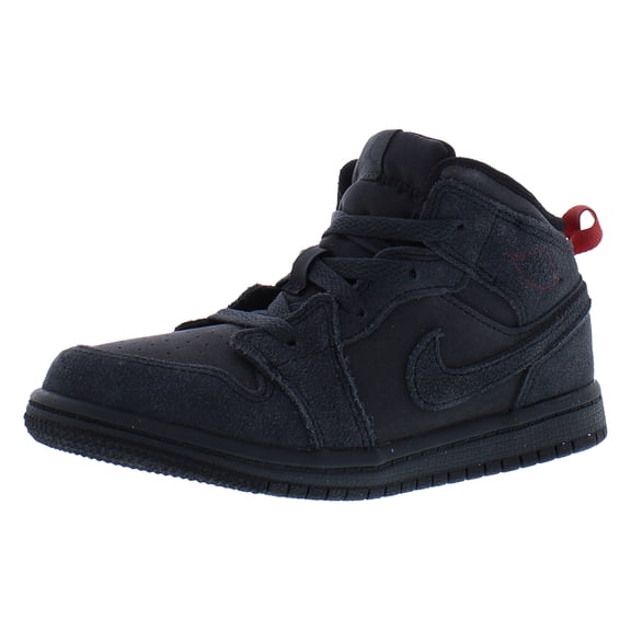 Toddler's Jordan 1 Mid SE Craft DK Smoke Grey/Black (FQ7756 001) - 8