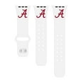 thumbnail image 2 of White Alabama Crimson Tide Logo Silicone Apple Watch Band, 2 of 3