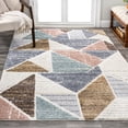 thumbnail image 2 of JONATHAN Y SANTA THERESA 4 x 6 Area Rug, Aileen Scandi Colorblock Carved - Multi, SNT107A-4, 2 of 10