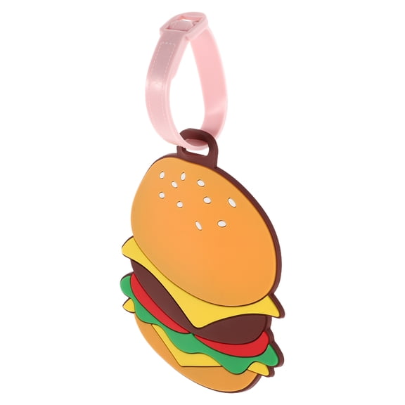 KALLORY Travel Luggage Tags in Multi-Color PVC, 1 Pack, Identification Tags Perfect for Women’s Suitcases and Trips