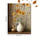 thumbnail image 3 of Qisvanset Framed Canvas Wall Art 12x16 Inch Vintage Peel Stick Wildflower Field Wallpaper, 3 of 5