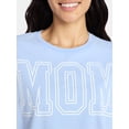 thumbnail image 4 of Mother’s Day Women’s College Mom Cotton Graphic Tee from Way to Celebrate, Sizes S-XXXL, 4 of 5