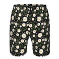 thumbnail image 4 of Naloa Daisy Men's Beach Shorts, Surfing shorts, Swim trunks, Quick Dry Swim Trunks for Surfing Beach Fun - Small, 4 of 9