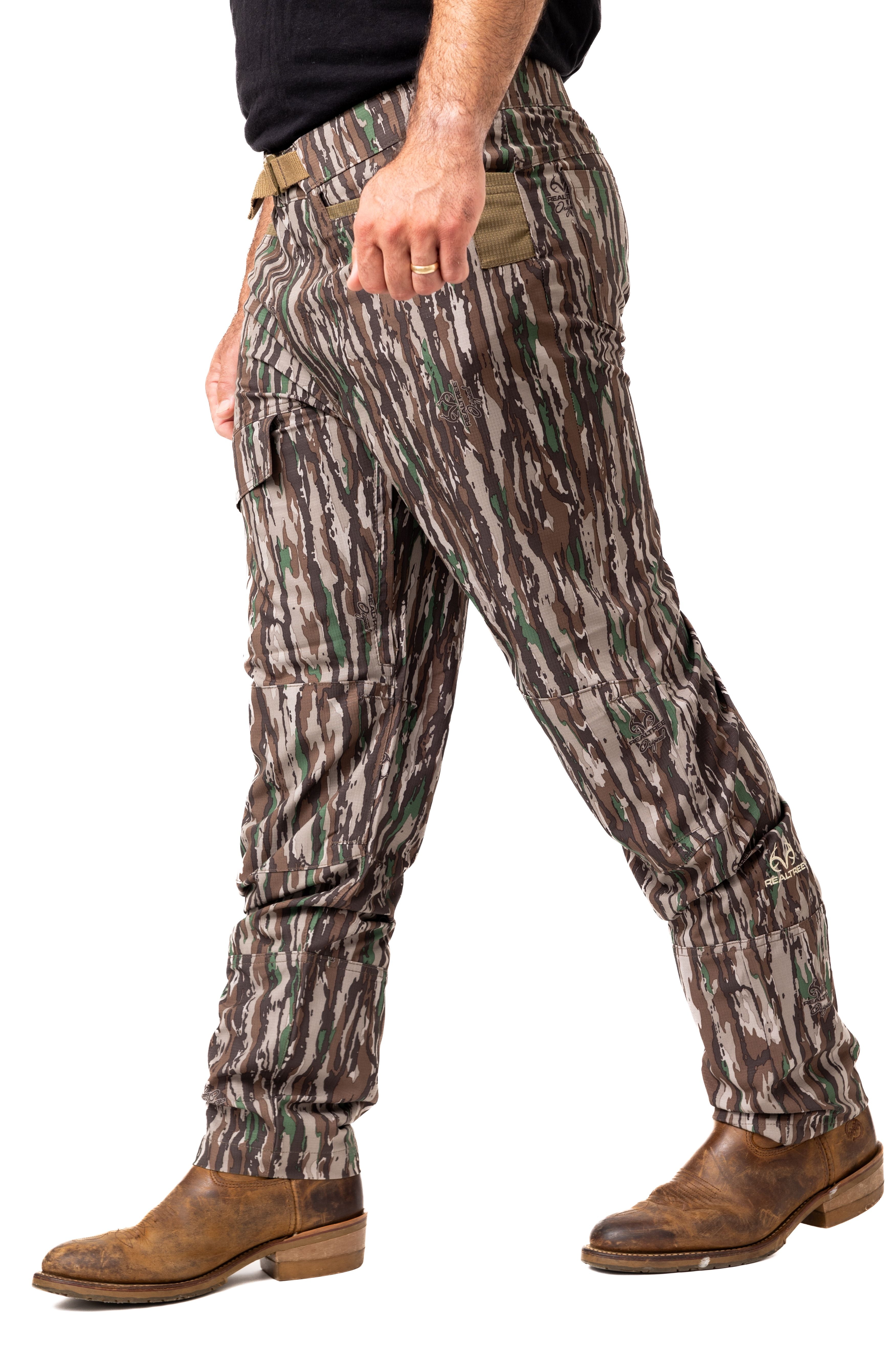 Realtree Men's 5-Pocket Original Camo Hunting Pant - Durable